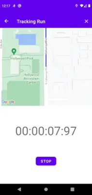 Tracking Run android App screenshot 3