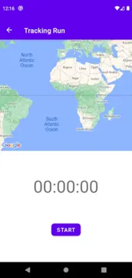 Tracking Run android App screenshot 4